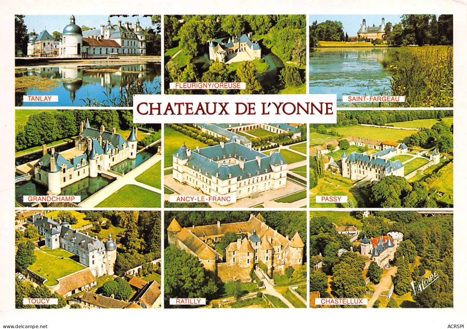 89 Chateaux De L'yonne   17 (scan Recto-verso)MA2299Vic - Ancy Le Franc
