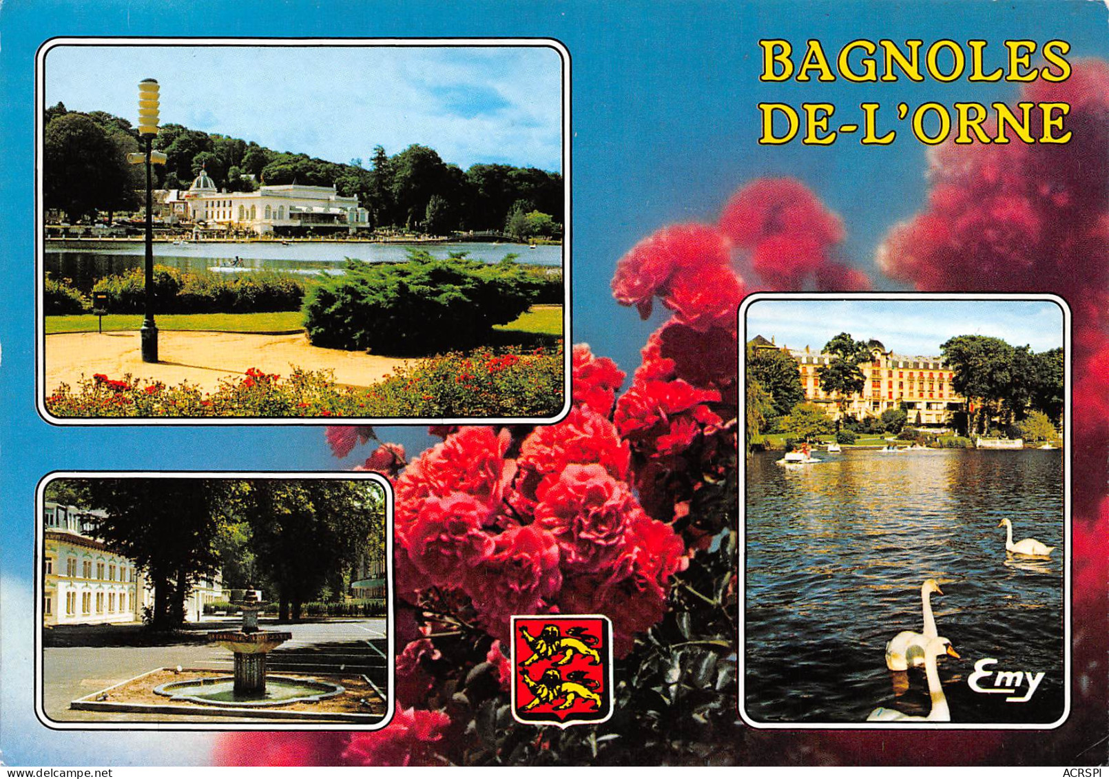 61 BAGNOLES DE L' ORNE Lac Casino Thermes   21 (scan Recto-verso)MA2299Vic - Bagnoles De L'Orne