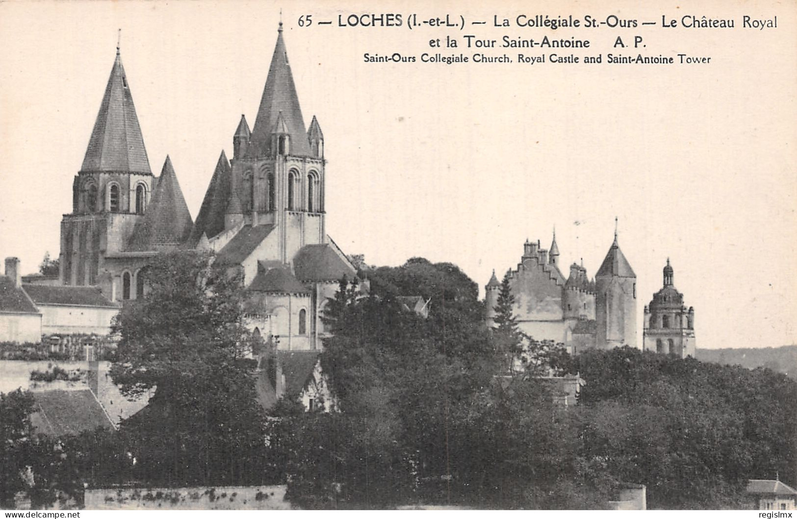 37-LOCHES LE CHATEAU-N°T1046-E/0141 - Loches