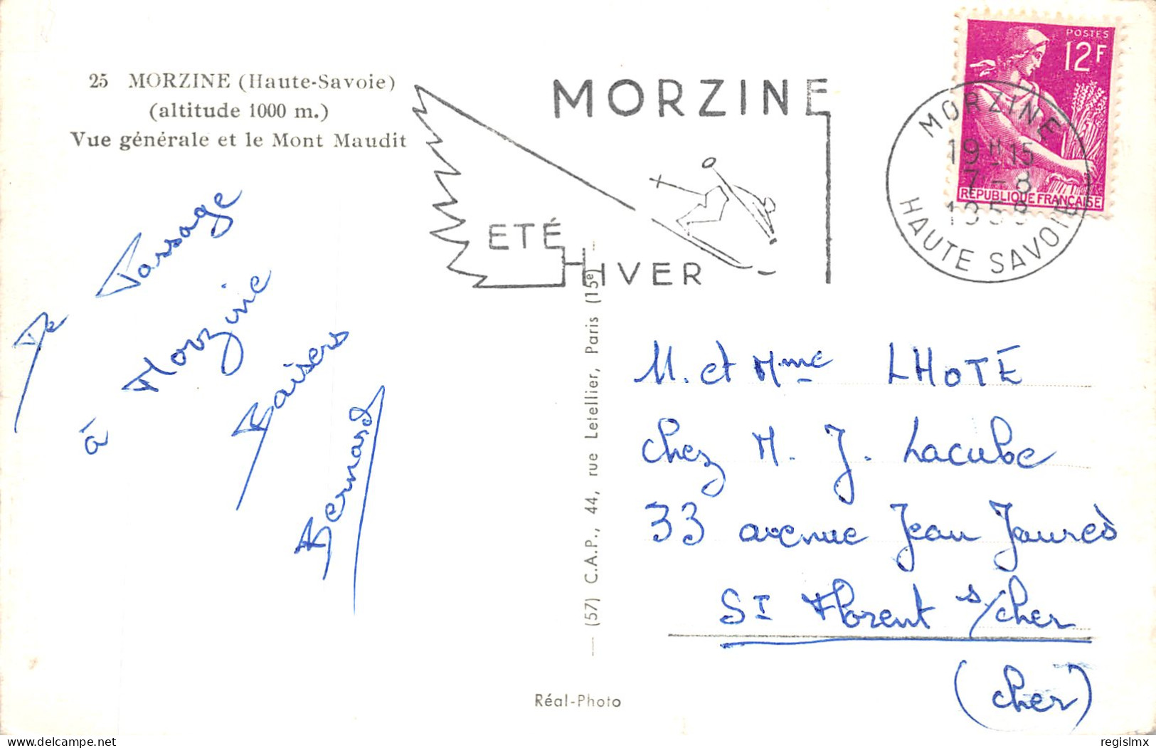 74-MORZINE-N°T1046-D/0219 - Morzine