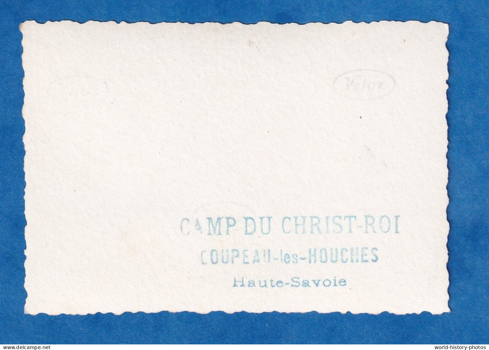 Photo Ancienne Snapshot - COUPEAU Les HOUCHES - Camp Du Christ Roi - Autel Scout - Scoutisme - RARE - Places