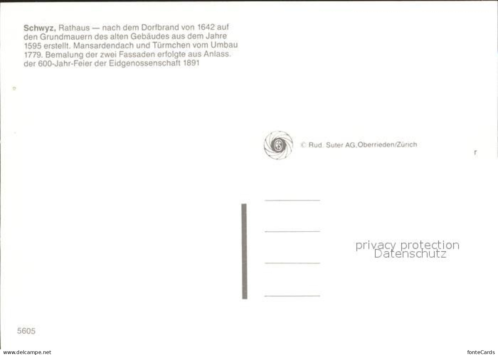 12223844 Schwyz Rathaus Schwyz - Other & Unclassified