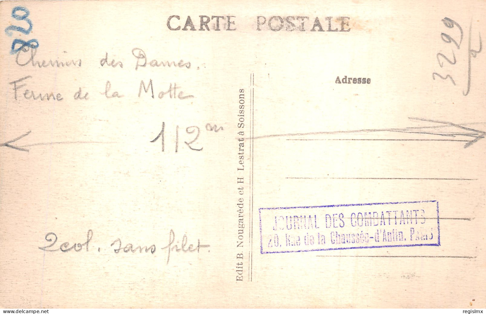02-CHEMIN DES DAMES-N°T1046-G/0035 - Other & Unclassified