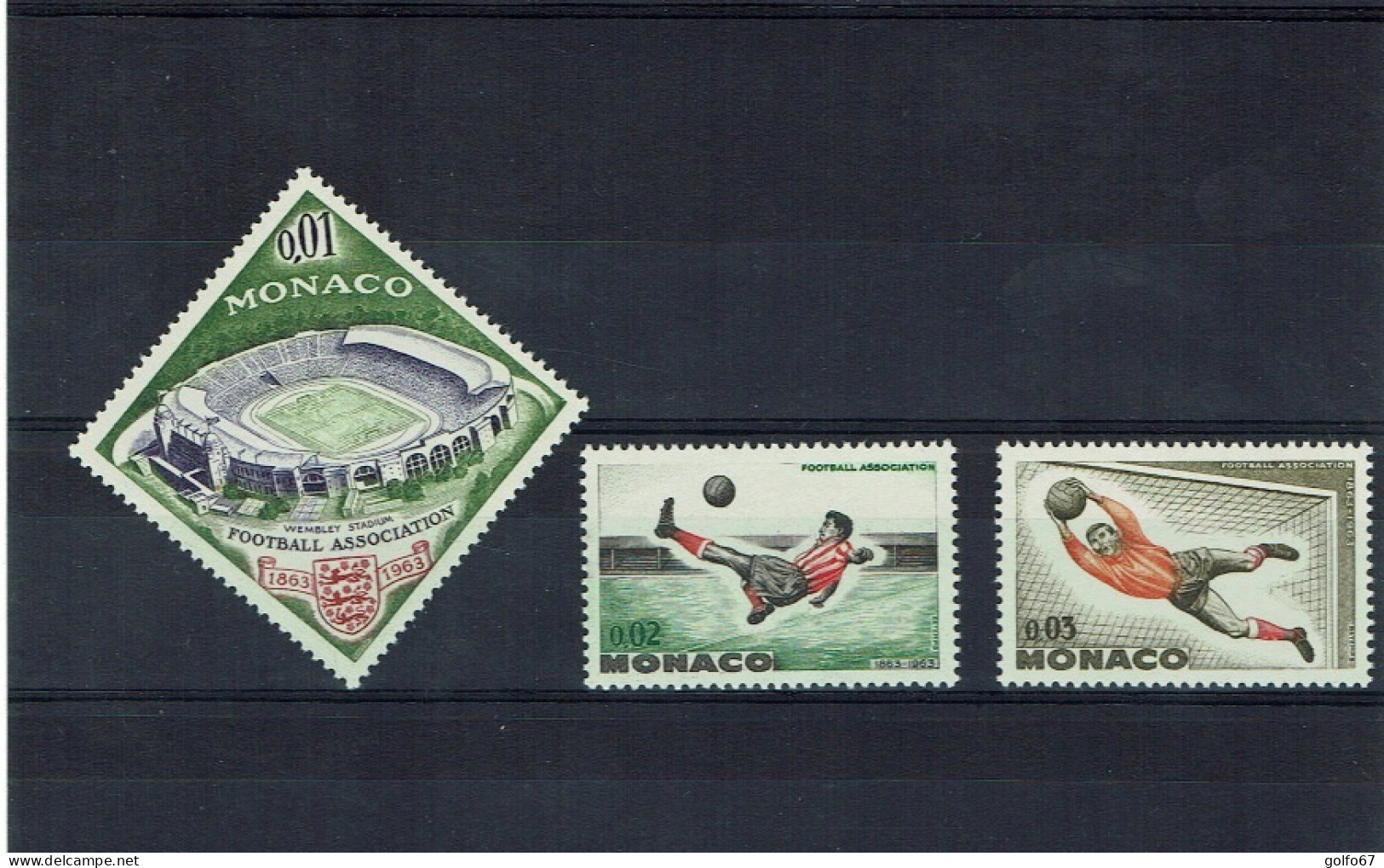 MONACO 1963 Y&T N° 620 - 621 - 622 NEUF** (77594) - Unused Stamps