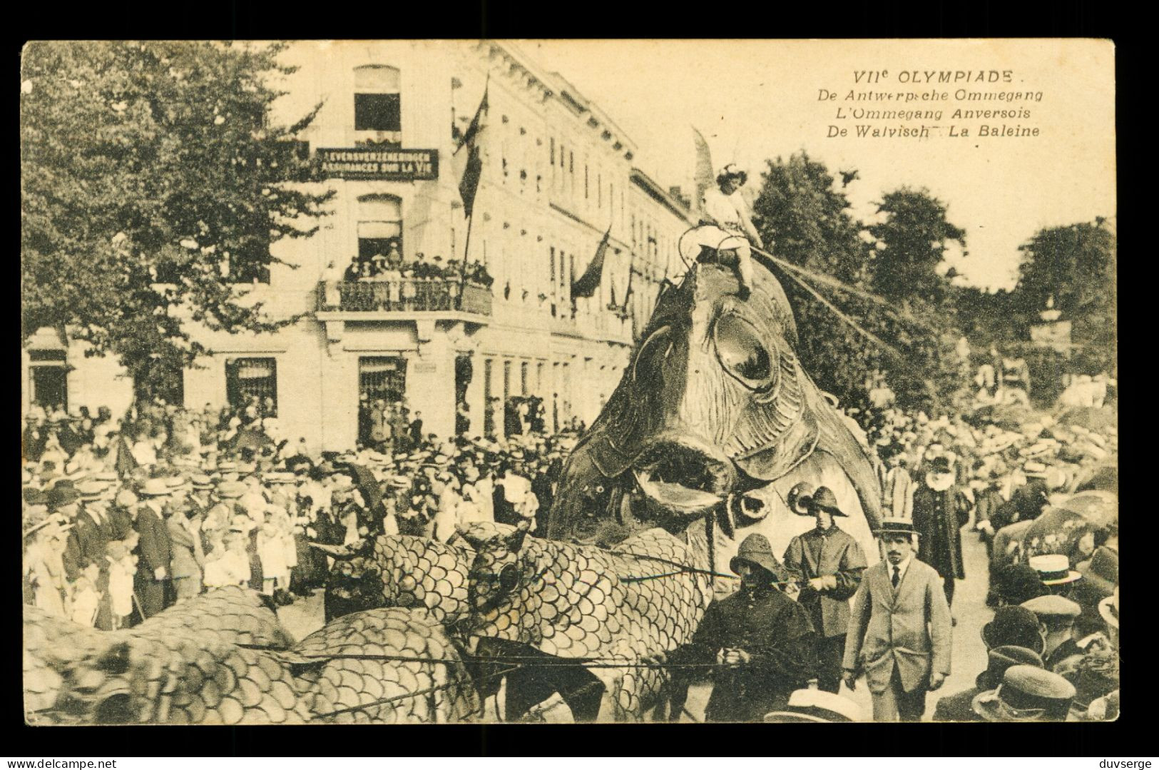 Belgique Antwerpen Anvers VII Eme Olympiade De Antwerpsche Ommegang 1920 - Antwerpen