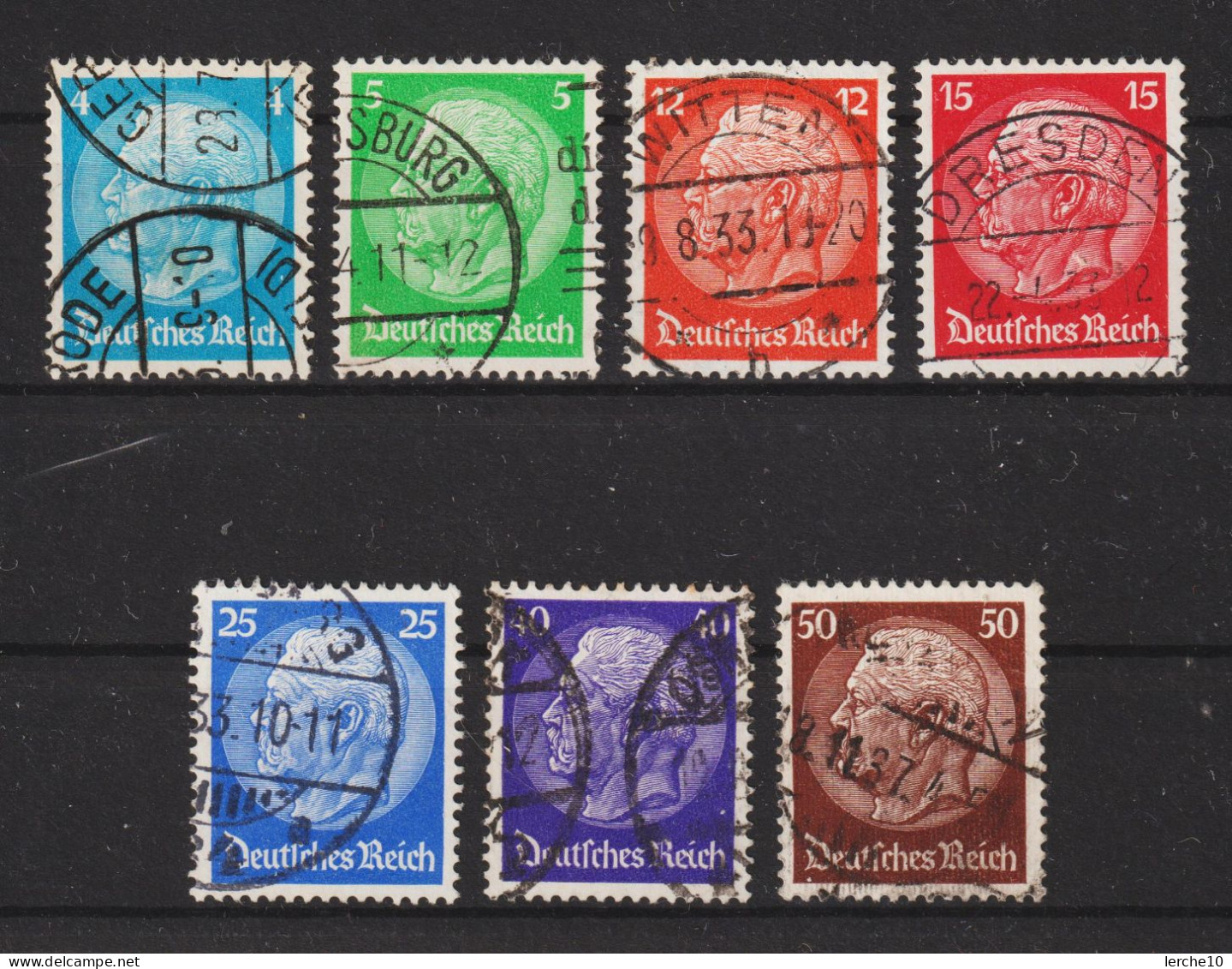 MiNr. 467-473 Gestempelt  (0392) - Used Stamps