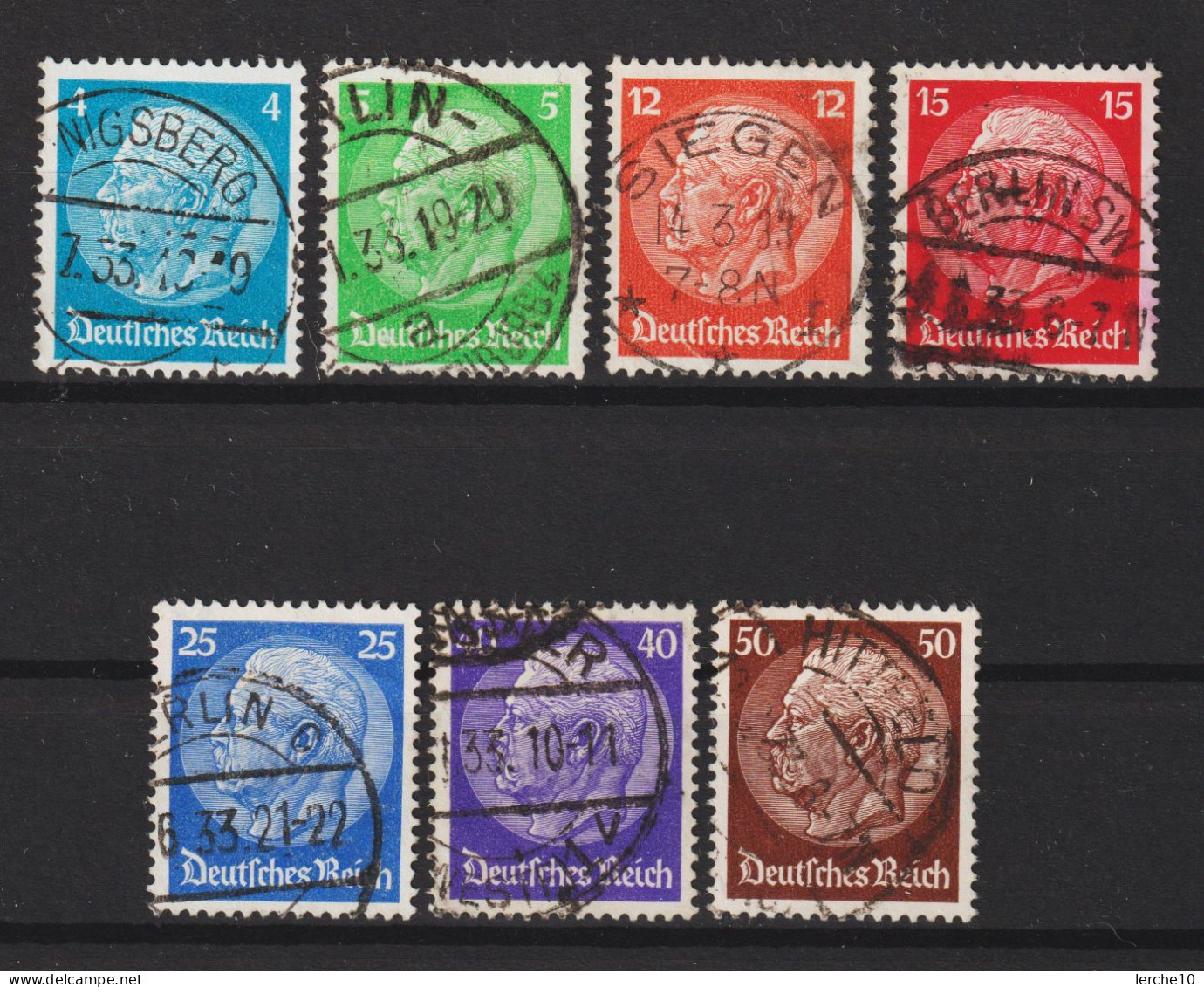 MiNr. 467-473 Gestempelt  (0392) - Used Stamps