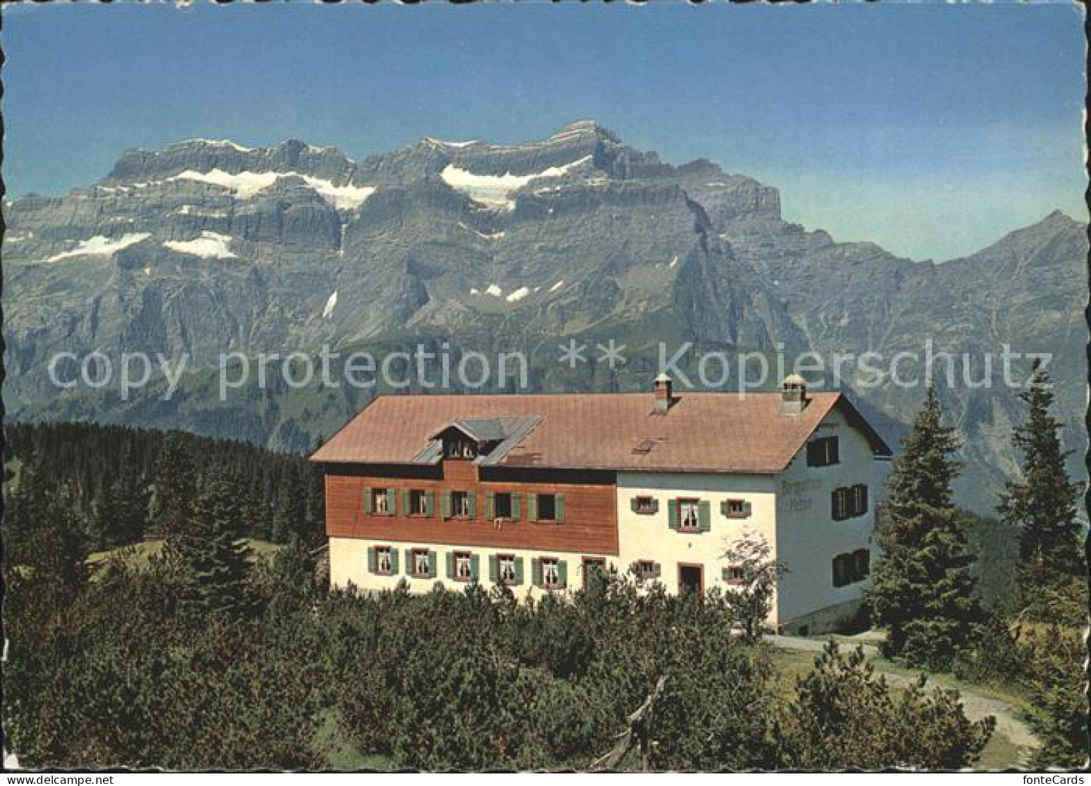 12219688 Schwanden GL Berggasthaus Mettmen Alpenpanorama Schwanden GL - Sonstige & Ohne Zuordnung
