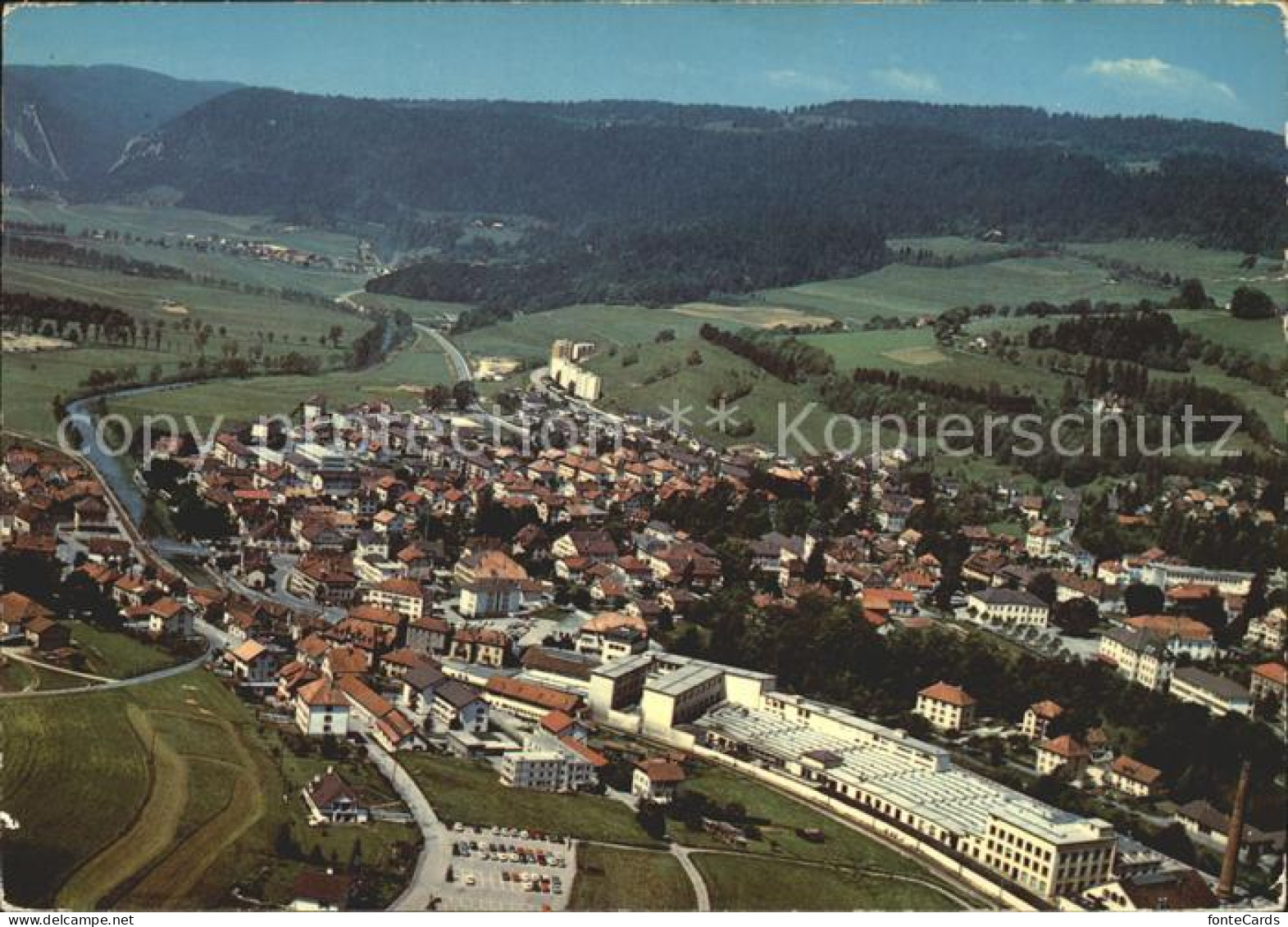 12219623 Couvet Et Jura Neuchatelois Vue Aerienne Couvet - Other & Unclassified