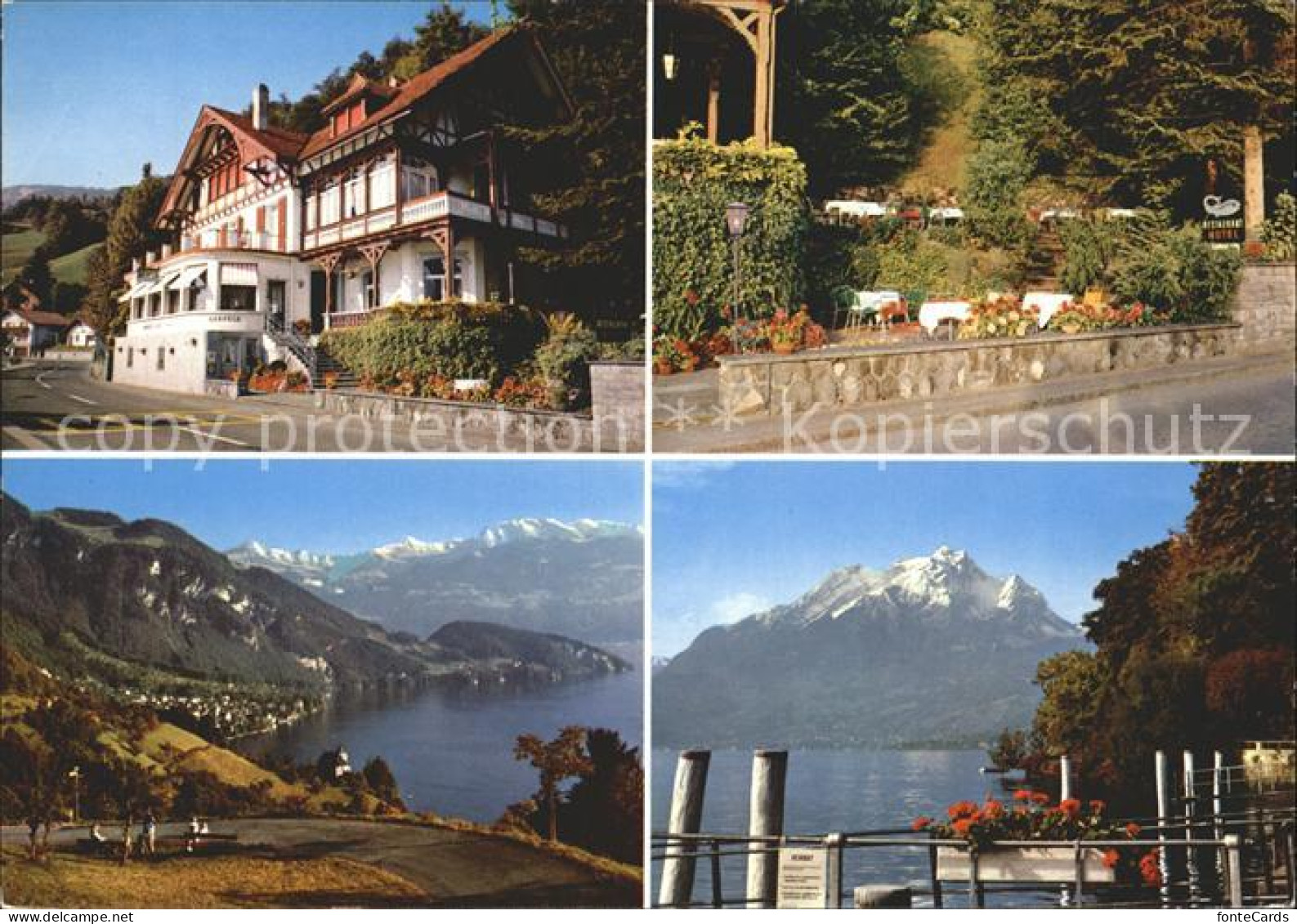 12219594 Vitznau Hotel Restaurant Seefels Am Vierwaldstaettersee Alpenpanorama V - Other & Unclassified