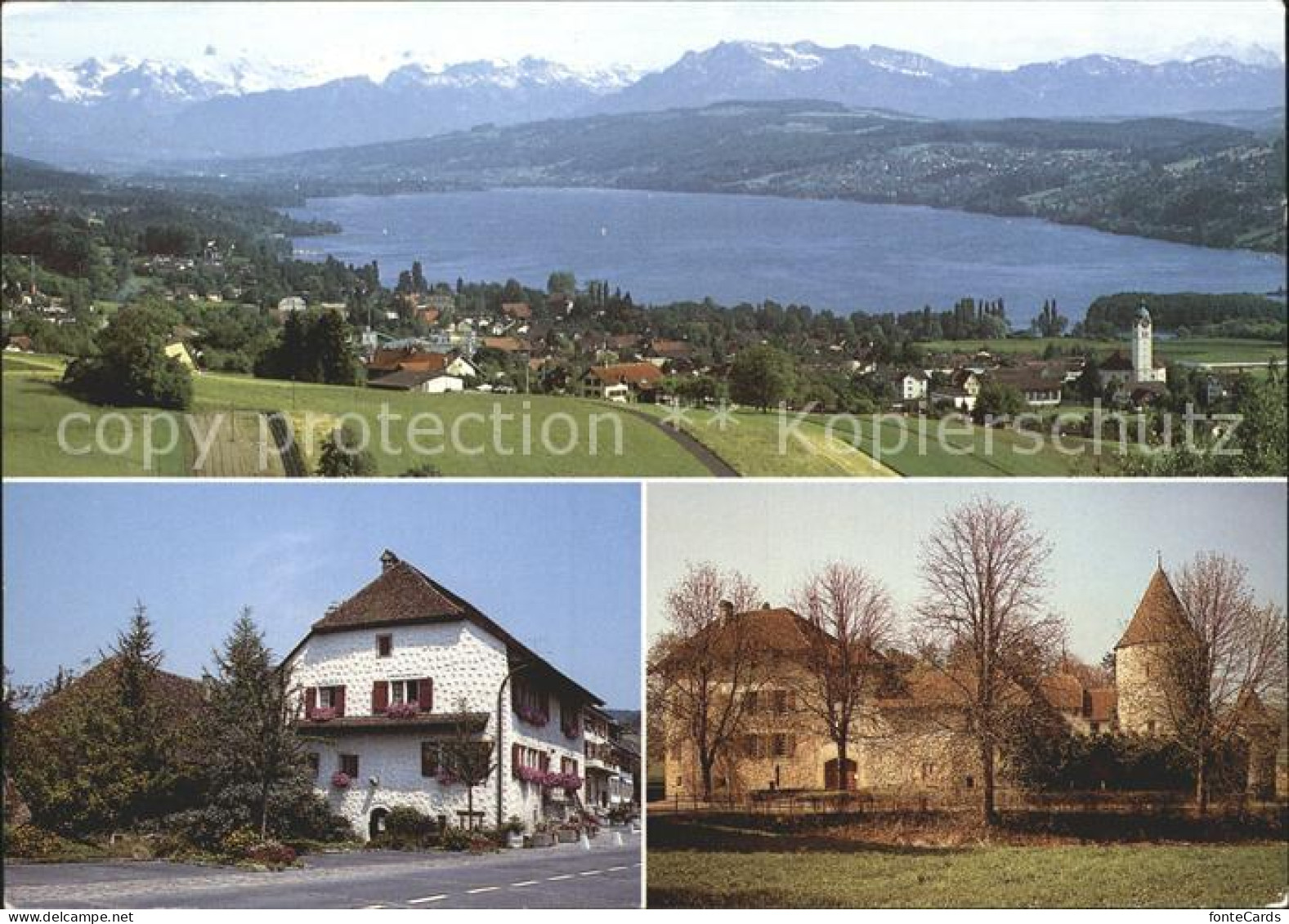 12219291 Seengen AG Am Hallwilersee Burgturm Mit Steinzeitwerkstaette Wasserschl - Autres & Non Classés