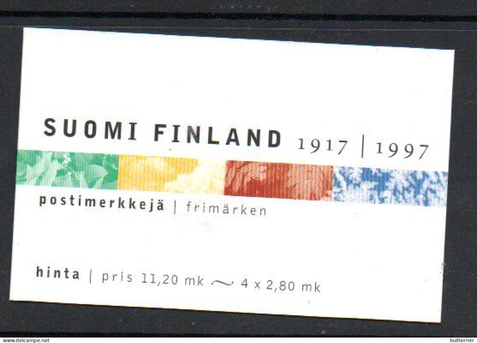 FINLAND - 1997 - Four Seasons Booklet Complete Mint Never Hinged, Sg Cat £14 - Booklets