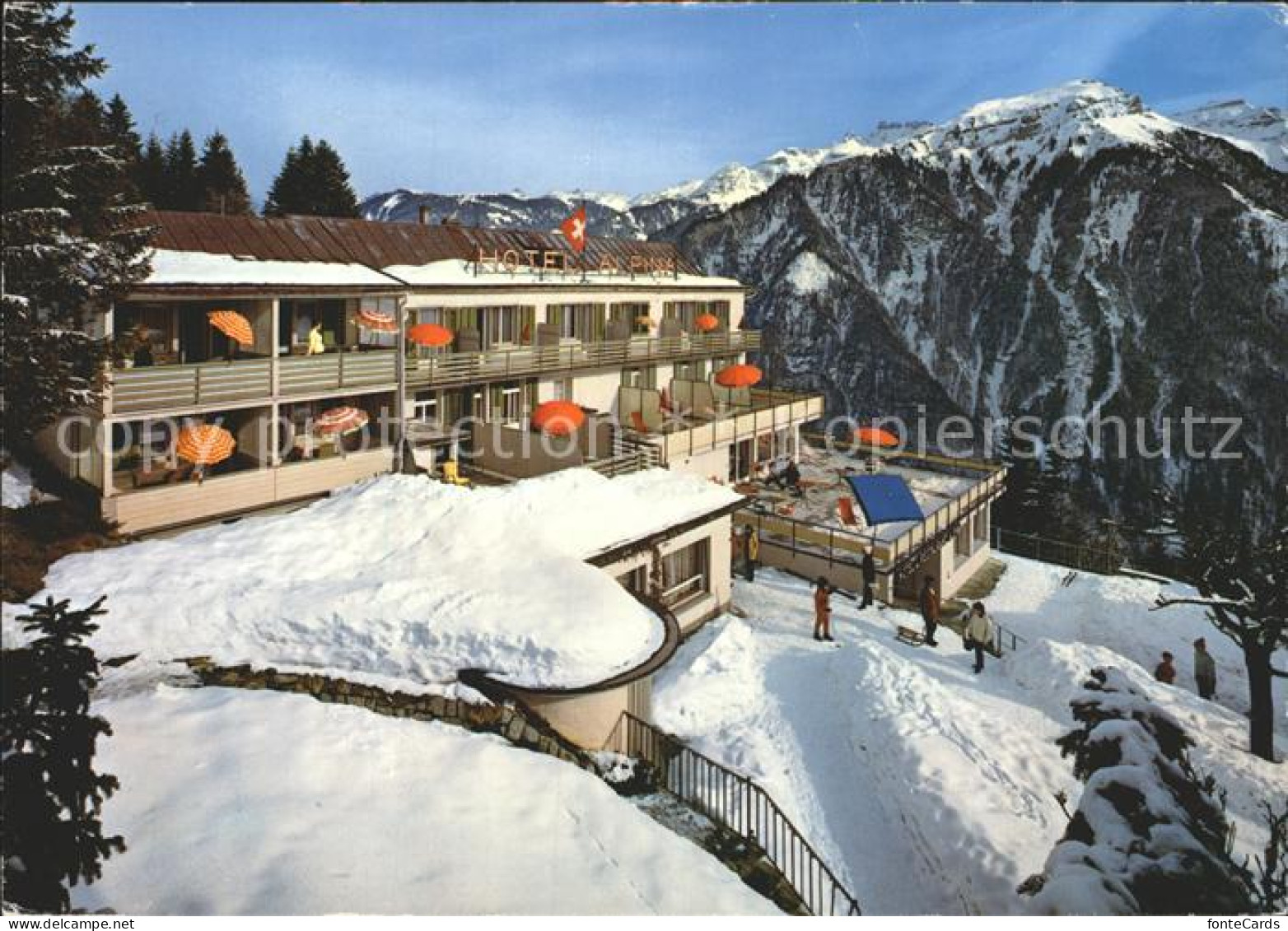 12200772 Braunwald GL Hotel Alpina Braunwald - Autres & Non Classés