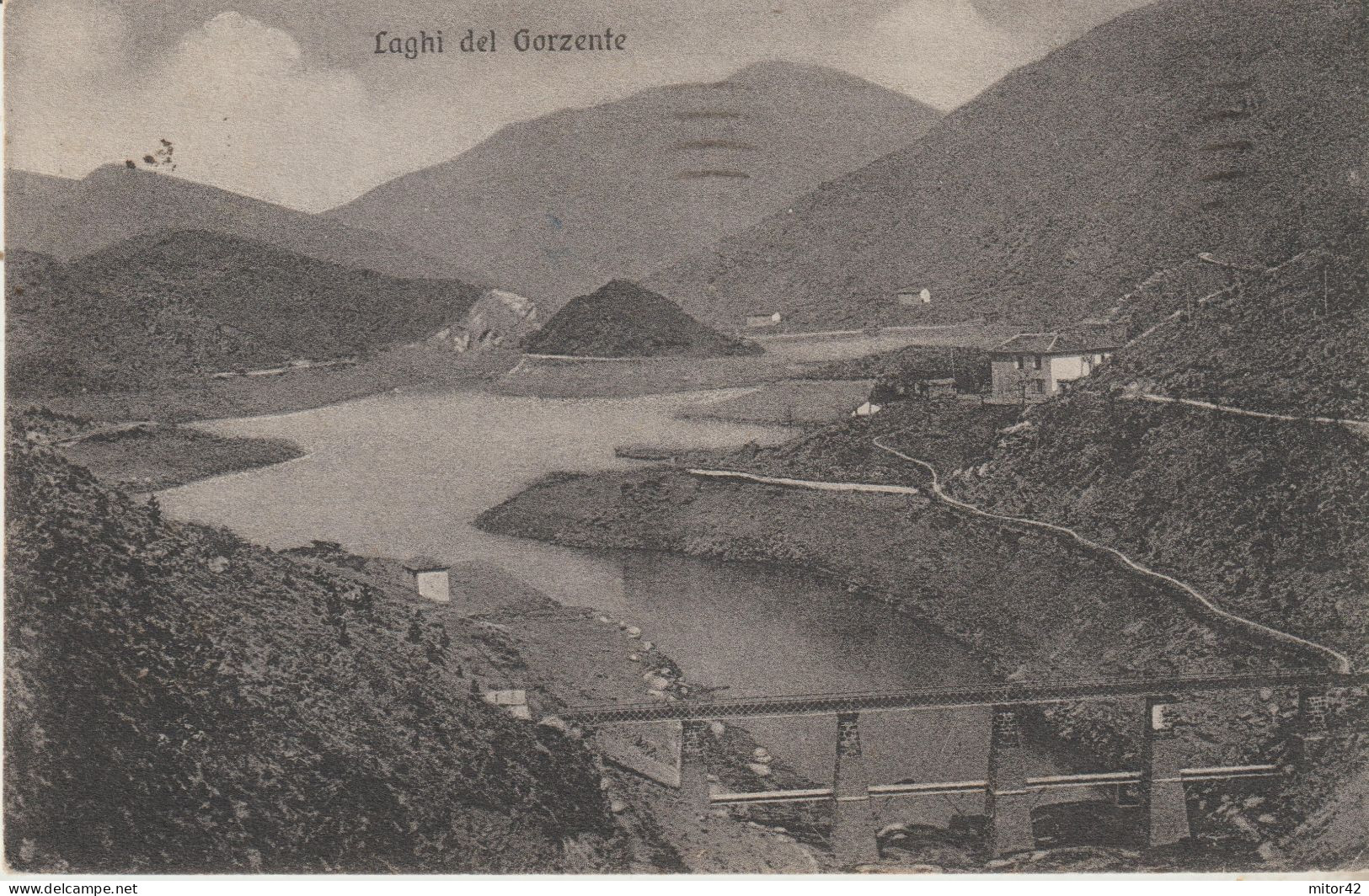 155-Laghi Del Gorzente-Bosio Campomorone Ceranesi-Genova-Alessandria-Liguria-Piemonte-v.1944 X Sarzana-La Spezia - Genova (Genoa)