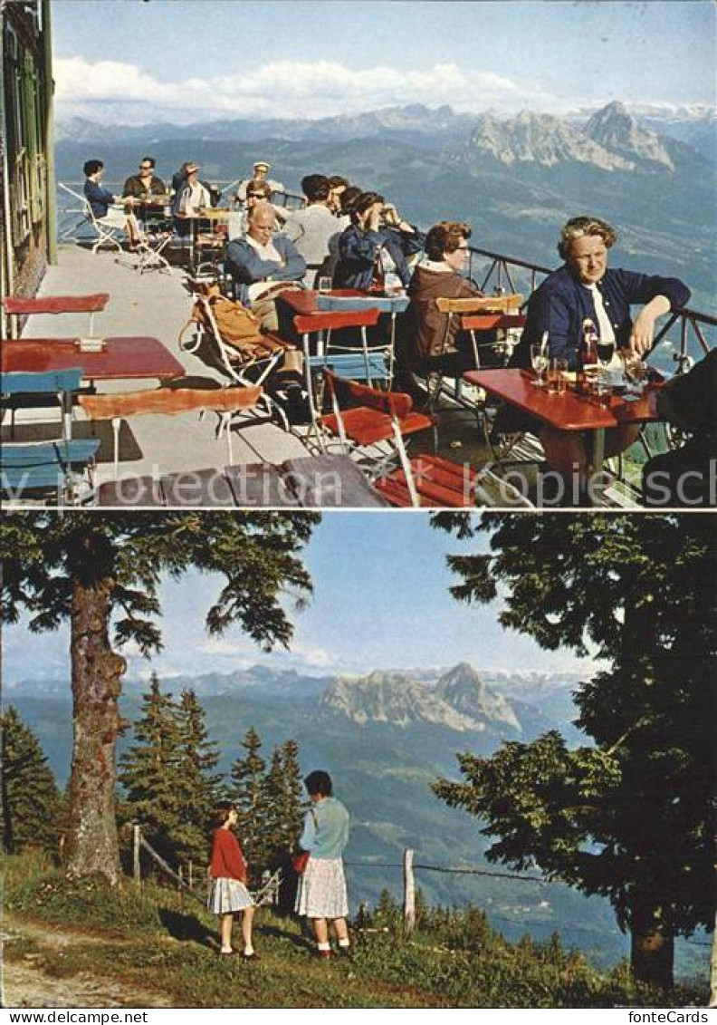 12200760 Unteraegeri Rossberg Hotel Wildspitz Mythen Glarner Berge Unteraegeri - Sonstige & Ohne Zuordnung