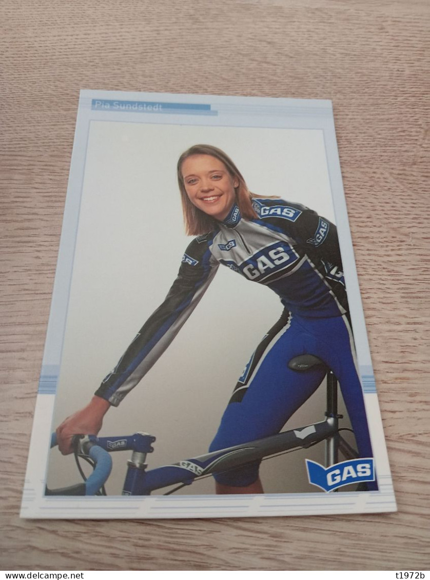 Cyclisme Cycling Ciclismo Ciclista Wielrennen Radfahren SUNDSTEDT PIA (Gas Sport Women Cycling Team 2000) - Cycling