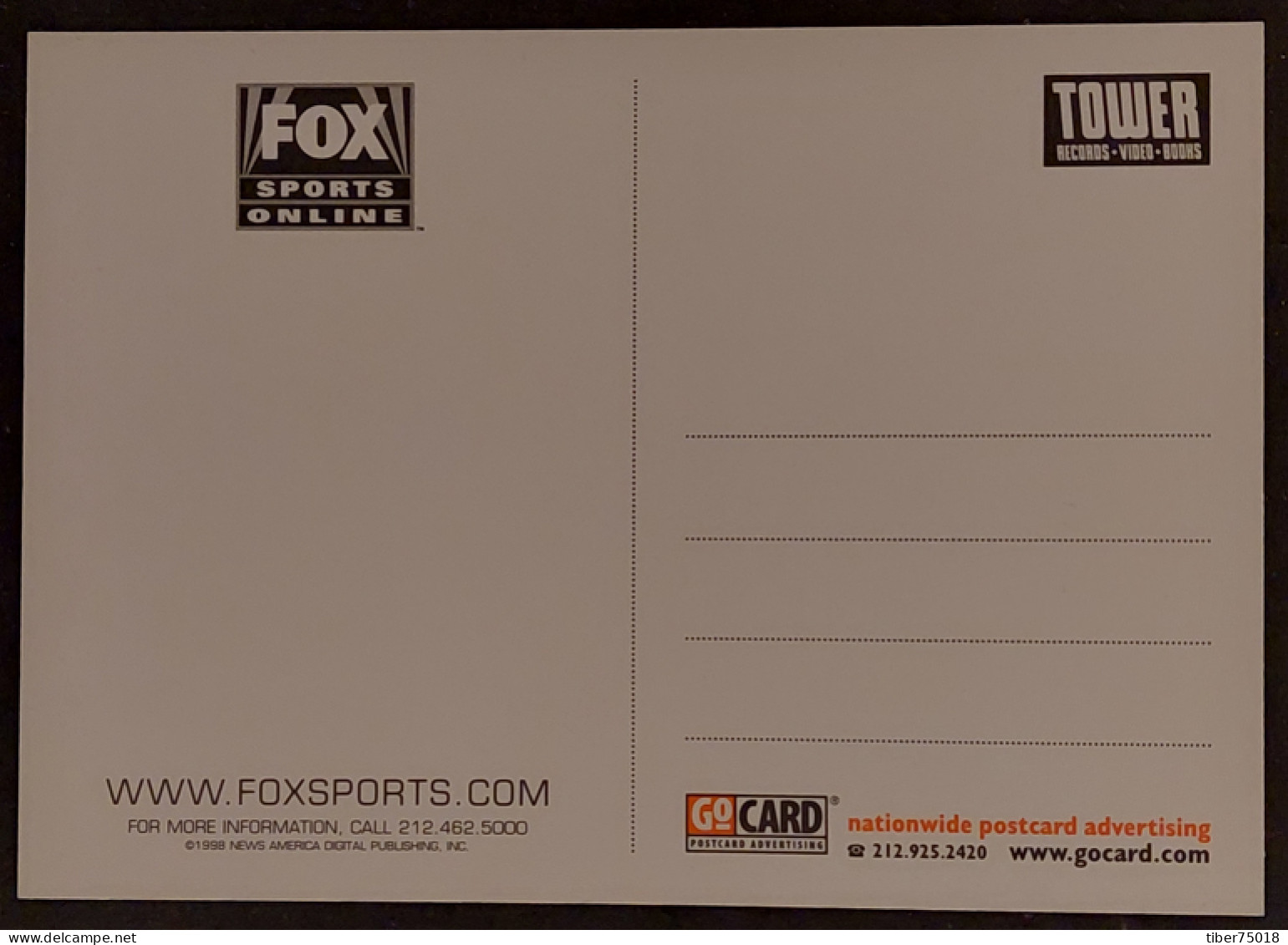 Carte Postale (Tower Records) Fox Sports Online - Football - Trifon Ivanov (Bulgarie) - Football