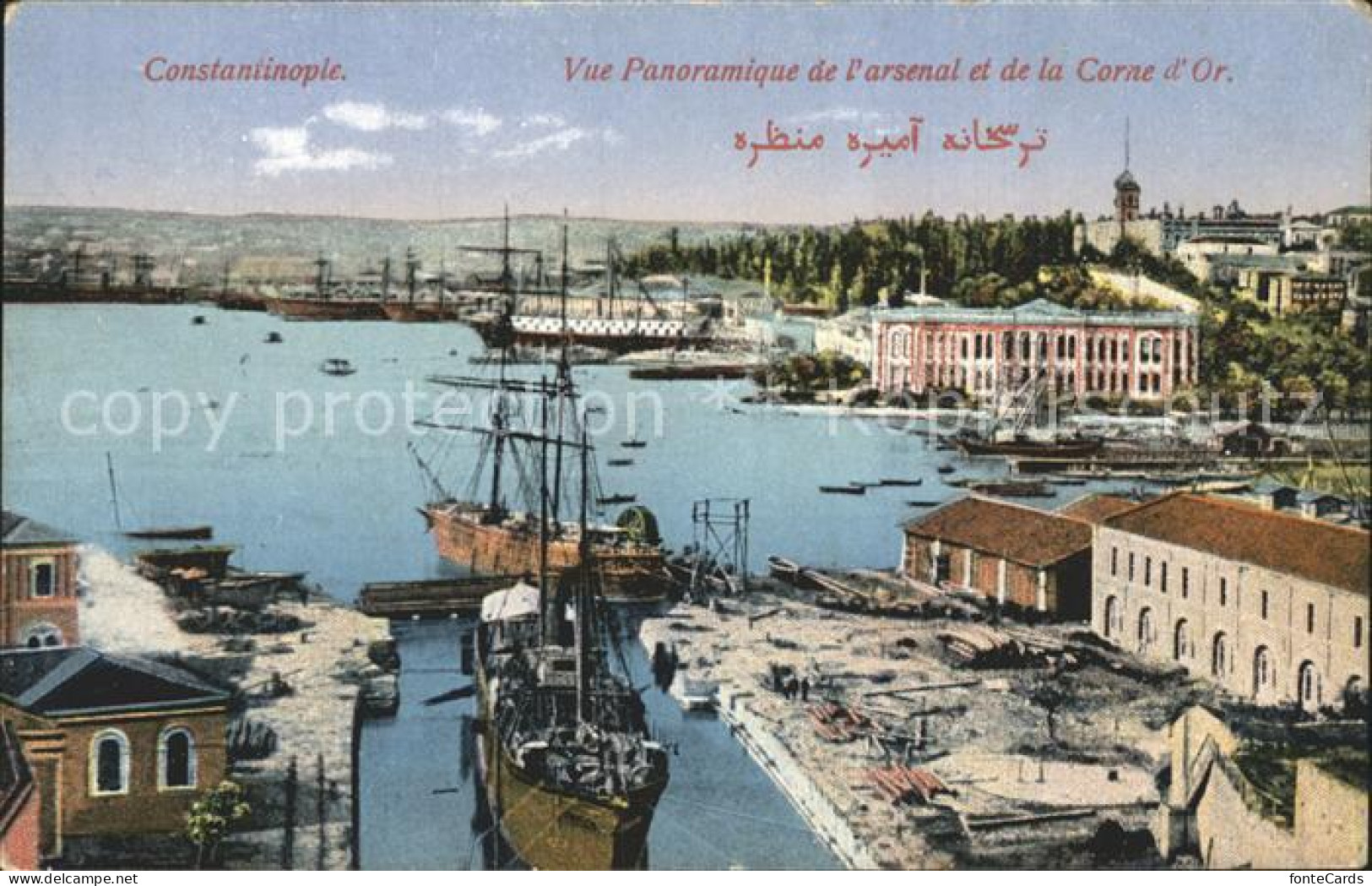 12193552 Constantinople Corne D`Or Constantinopel Istanbul - Turquia