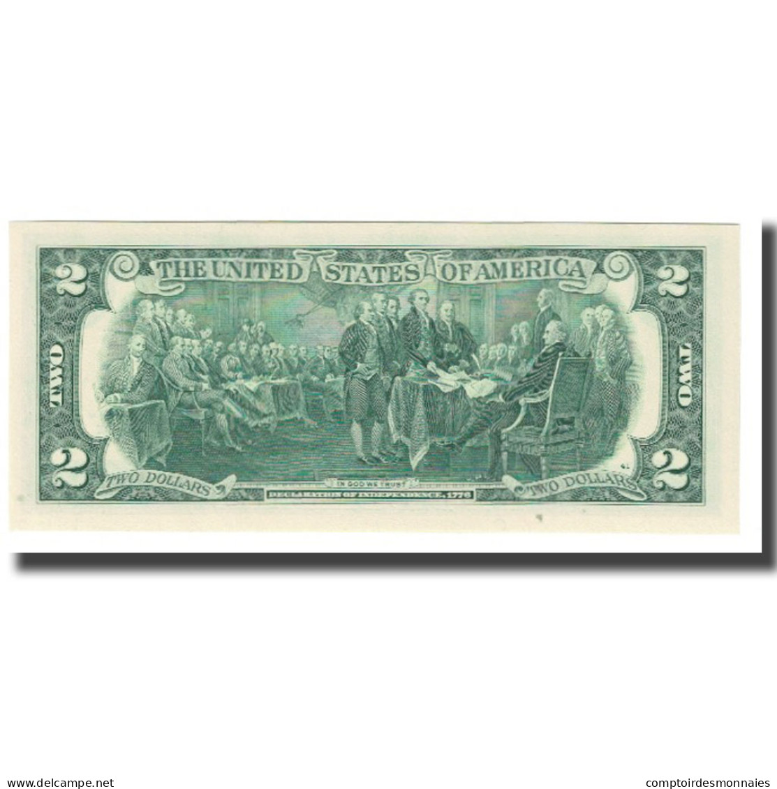 Billet, États-Unis, Two Dollars, 2013, WASHINGTON, NEUF - Federal Reserve Notes (1928-...)