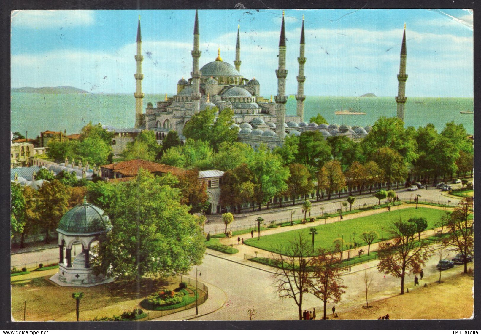 Turkey - 1978 - Istambul - The Blue Mosque And German Fountain - Turkey