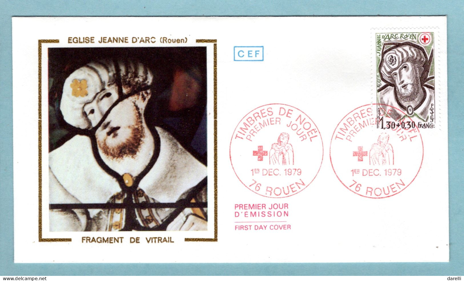 FDC France 1979 - Croix Rouge 1979 - Simon Le Magicien - YT  2071 - 76 Rouen - 1970-1979