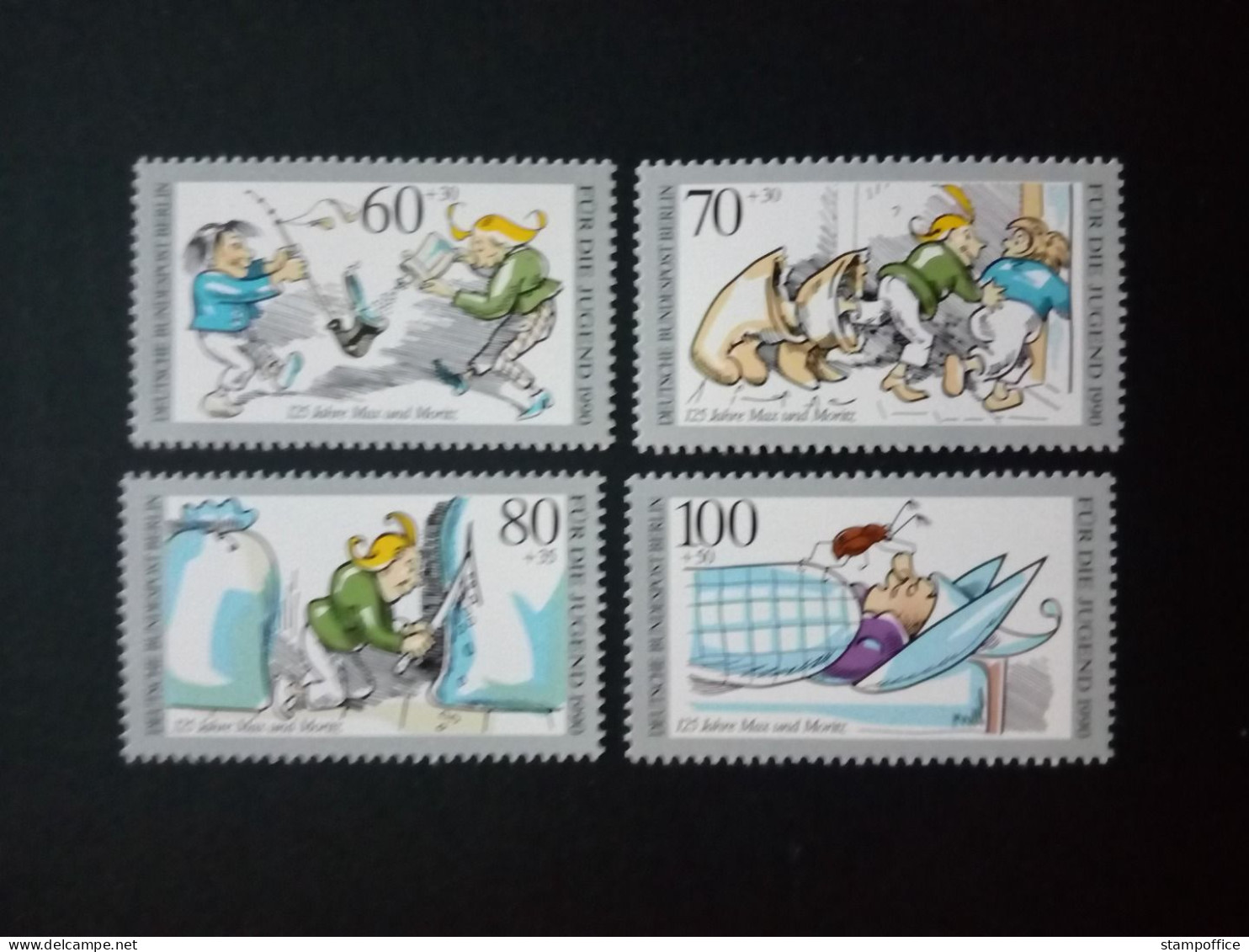 BERLIN MI-NR. 868-781 POSTFRISCH(MINT) JUGEND 1990 MAX UND MORITZ - Unused Stamps