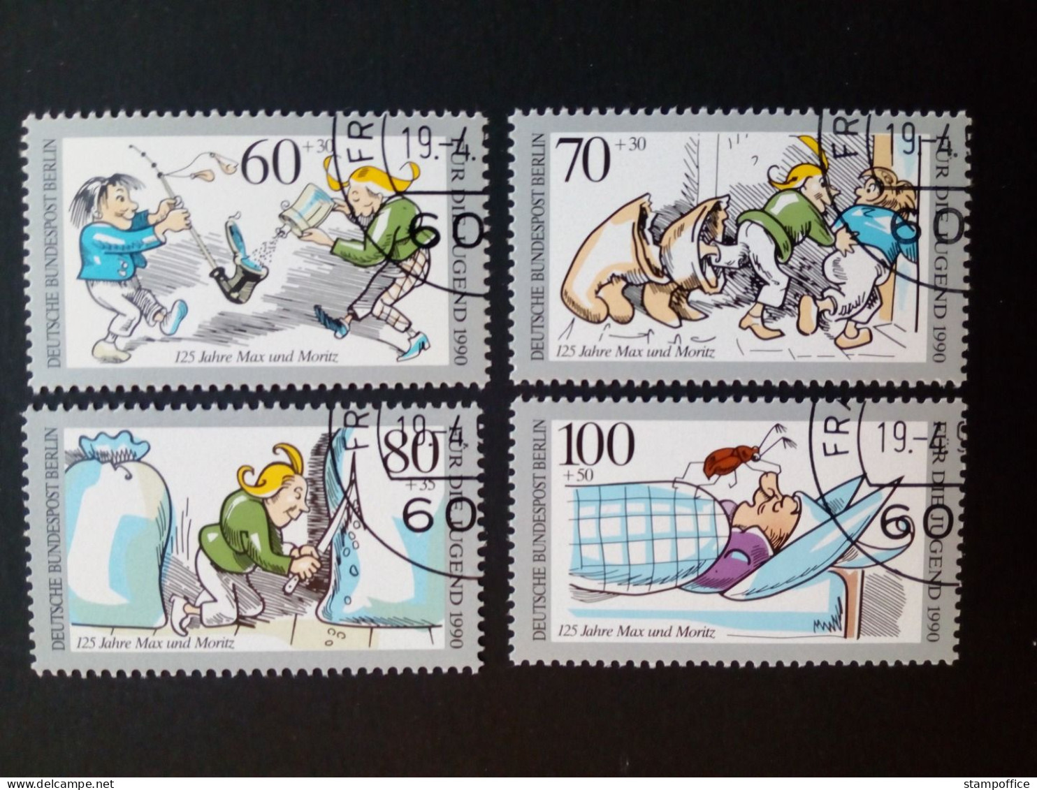 BERLIN MI-NR. 868-781 GESTEMPELT(USED) JUGEND 1990 MAX UND MORITZ - Used Stamps