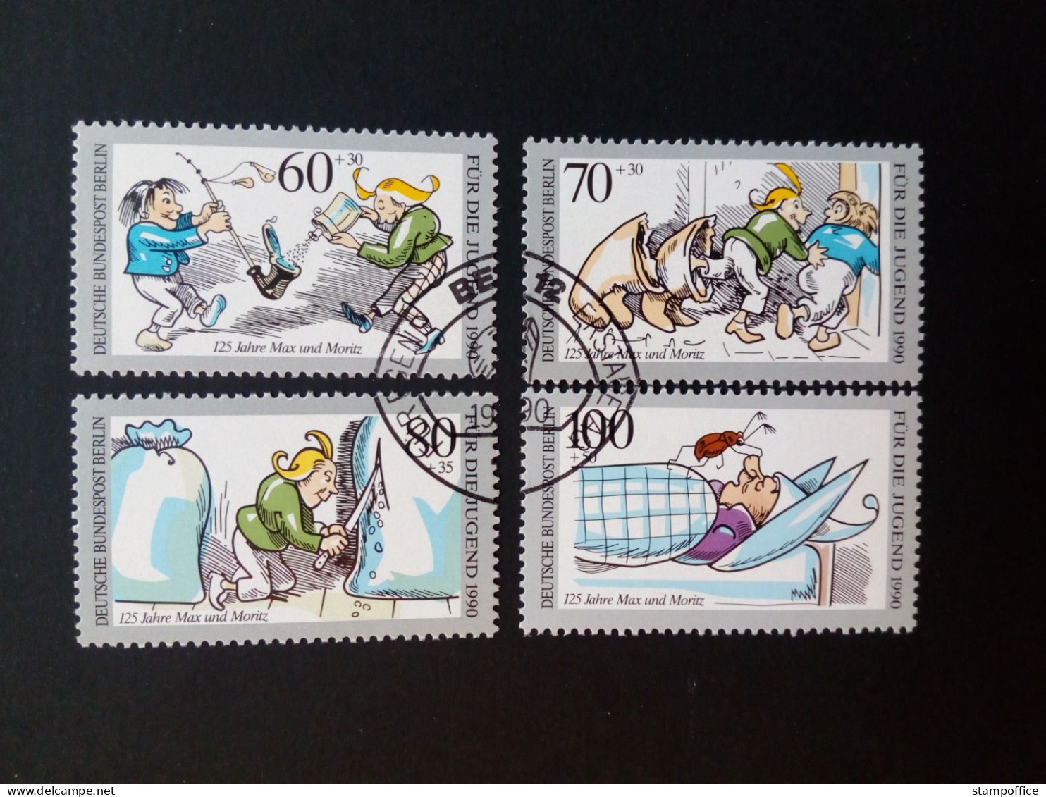 BERLIN MI-NR. 868-781 GESTEMPELT(USED) JUGEND 1990 MAX UND MORITZ - Used Stamps