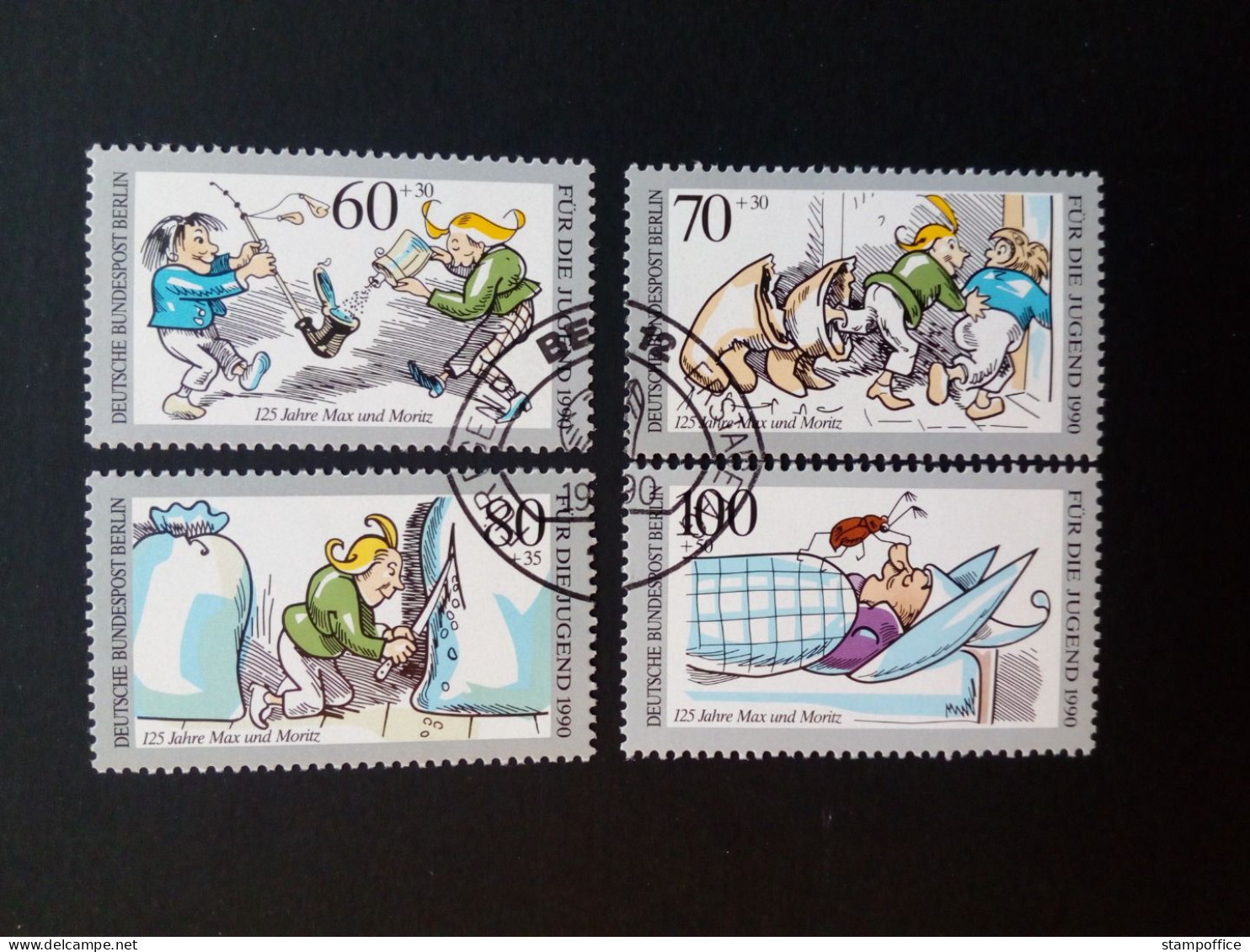 BERLIN MI-NR. 868-781 GESTEMPELT(USED) JUGEND 1990 MAX UND MORITZ - Oblitérés