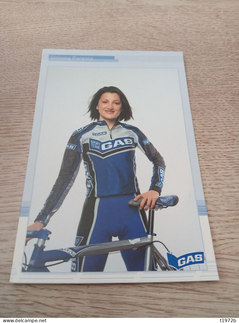 Cyclisme Cycling Ciclismo Ciclista Wielrennen Radfahren PARENTE SIMONA (Gas Sport Women Cycling Team 2000) - Cycling