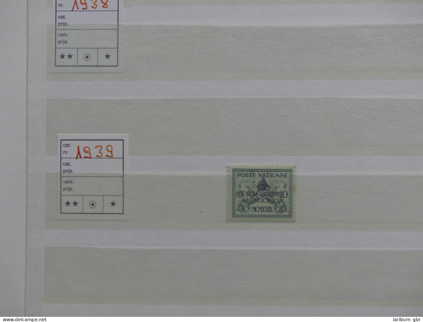 Vatikan Lager Postfrisch Und Gestempelt Mit Viel Material Im Album #LZ002 - Andere & Zonder Classificatie