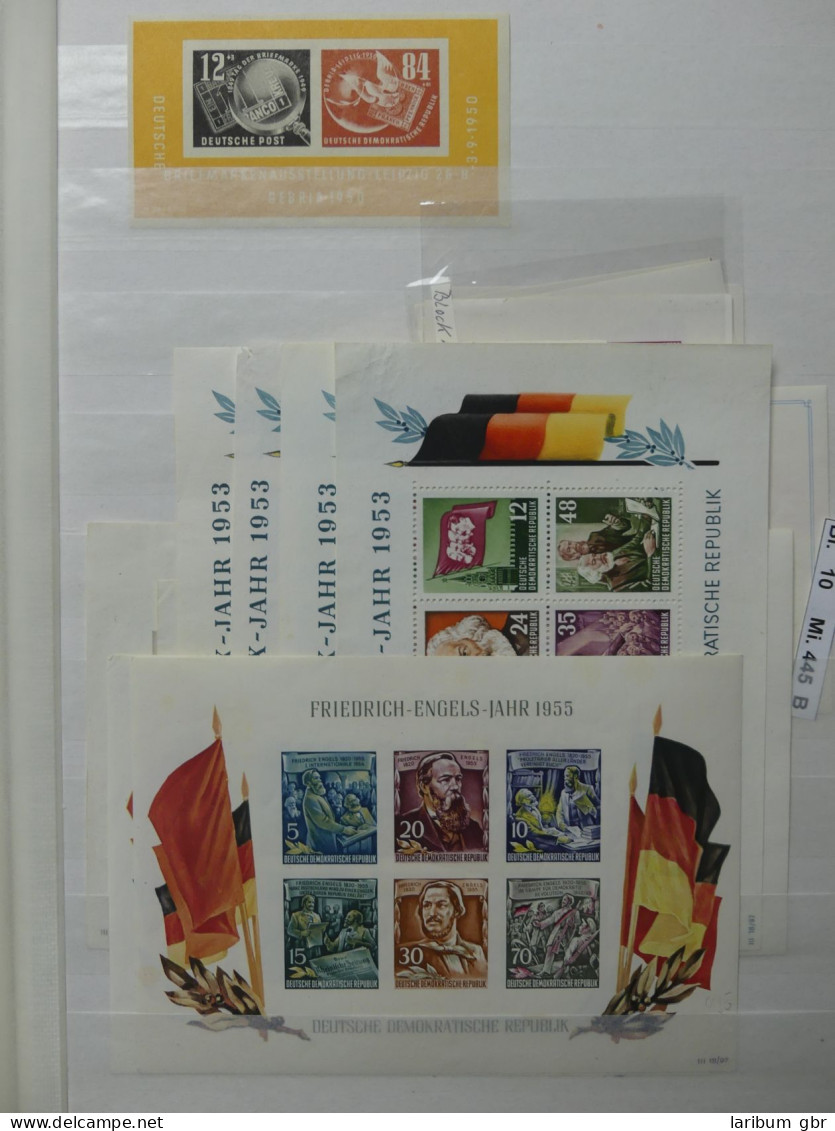 DDR Blocklager Unterschiedlicher Zustand Im Einsteck Album #LY976 - Collections