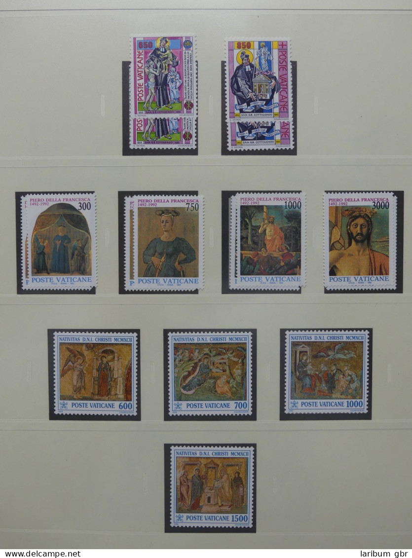 Vatikan 1992-1997 Postfrisch Besammelt Im Safe Vordruck #LZ001 - Altri & Non Classificati