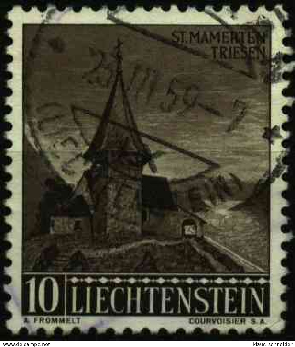 LIECHTENSTEIN 1957 Nr 362 Gestempelt X0DF146 - Used Stamps