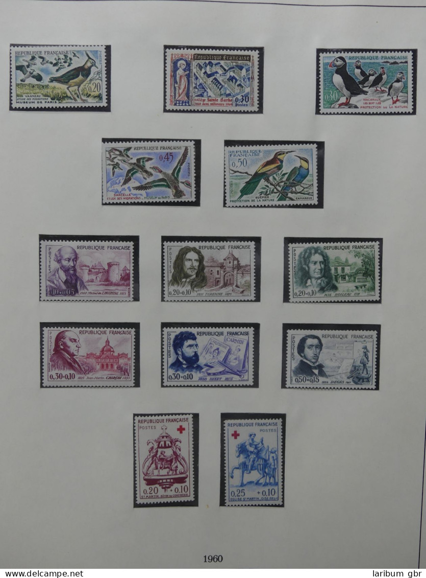 Frankreich Ab 1960-1973 Postfrisch Besammelt Im Lindner Vordruck #LZ006 - Other & Unclassified