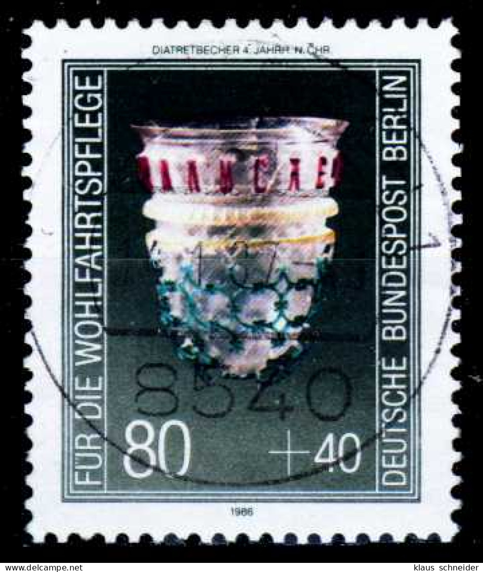 BERLIN 1986 Nr 768 Zentrisch Gestempelt X2C8FC2 - Oblitérés