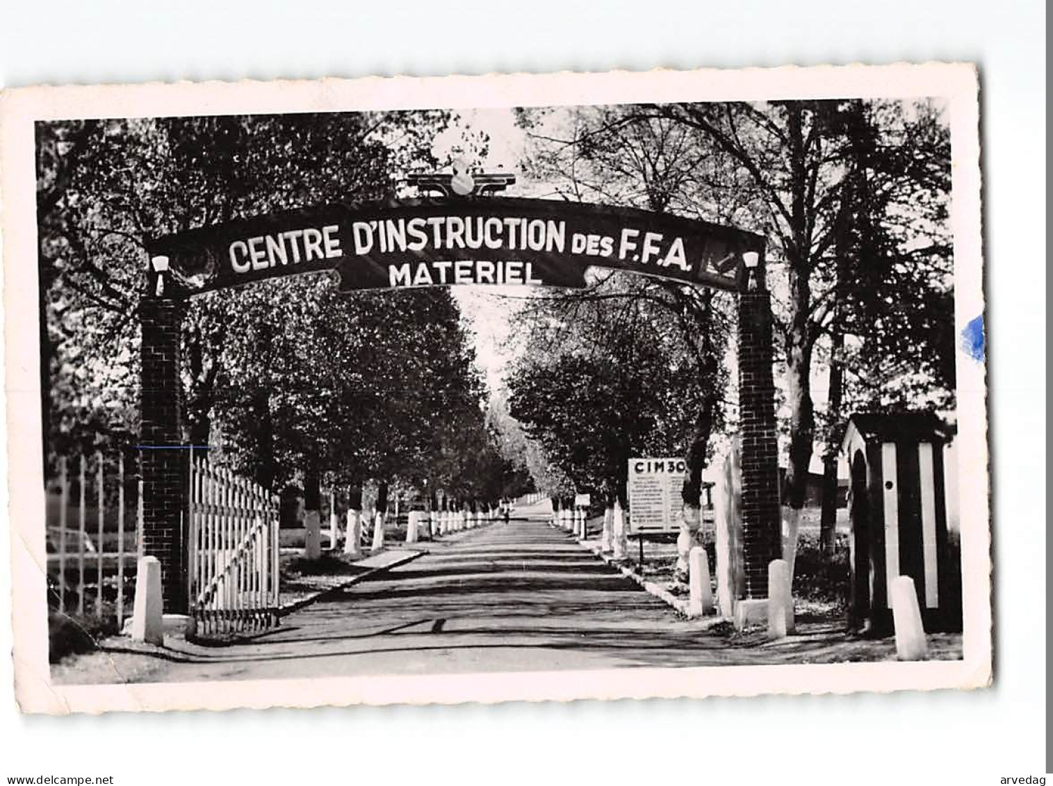 X1696  CAMP DE STETTEN - CENTRE D'INSTRUCTION DES F.F.A. MATERIEL - Barracks