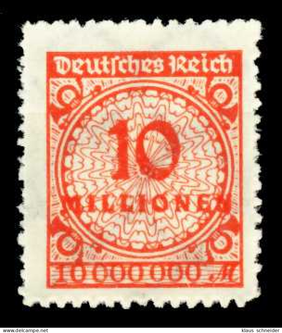 D-REICH INFLA Nr 318BP Postfrisch X4A588E - Unused Stamps