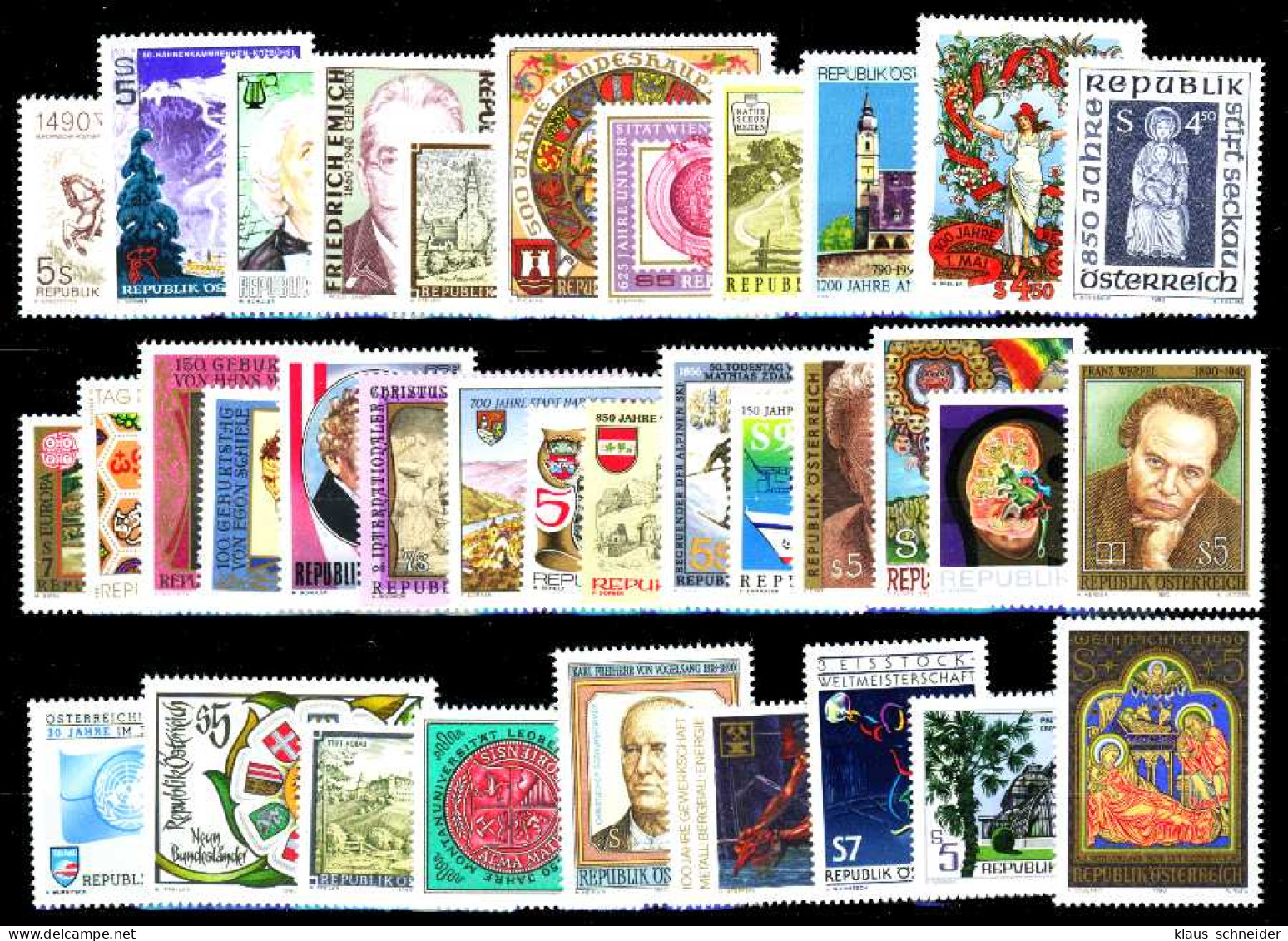 ÖSTERREICH Nr 1978-2012 Postfrisch JAHRGANG S89480E - Full Years