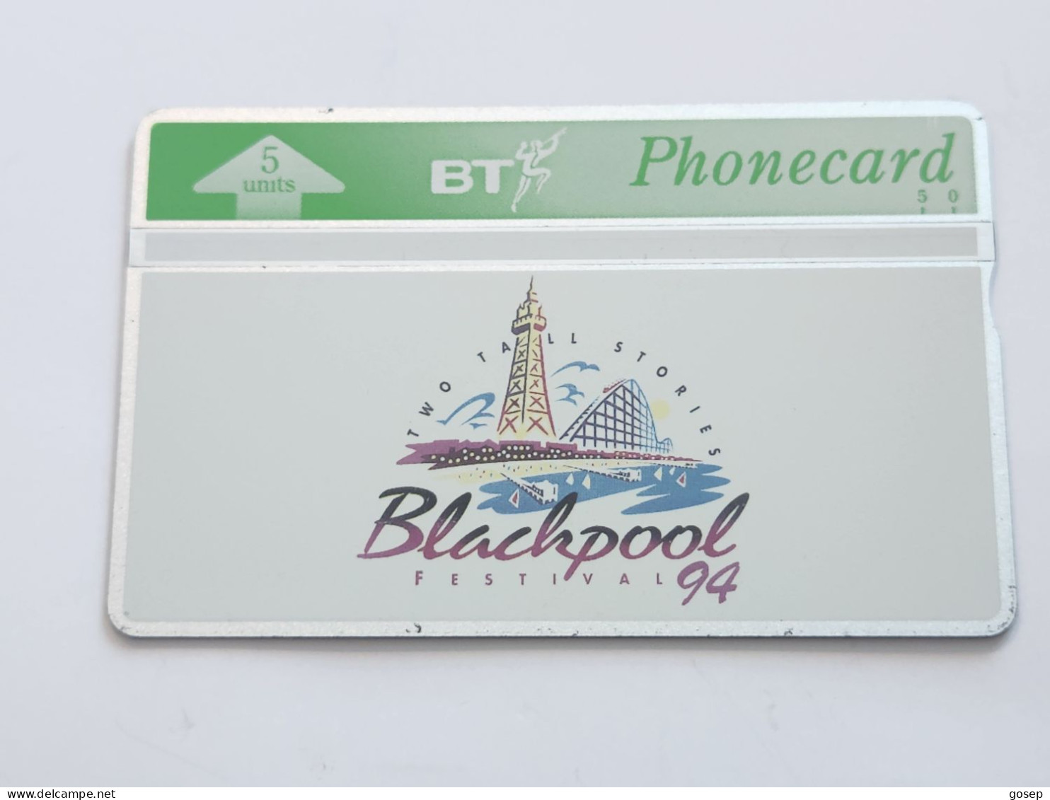 United Kingdom-(BTG-252)-Blackpool Festival-1994-(250)(5units)(402E86204)(tirage-2.000)-price Cataloge-4.00£-mint - BT General Issues