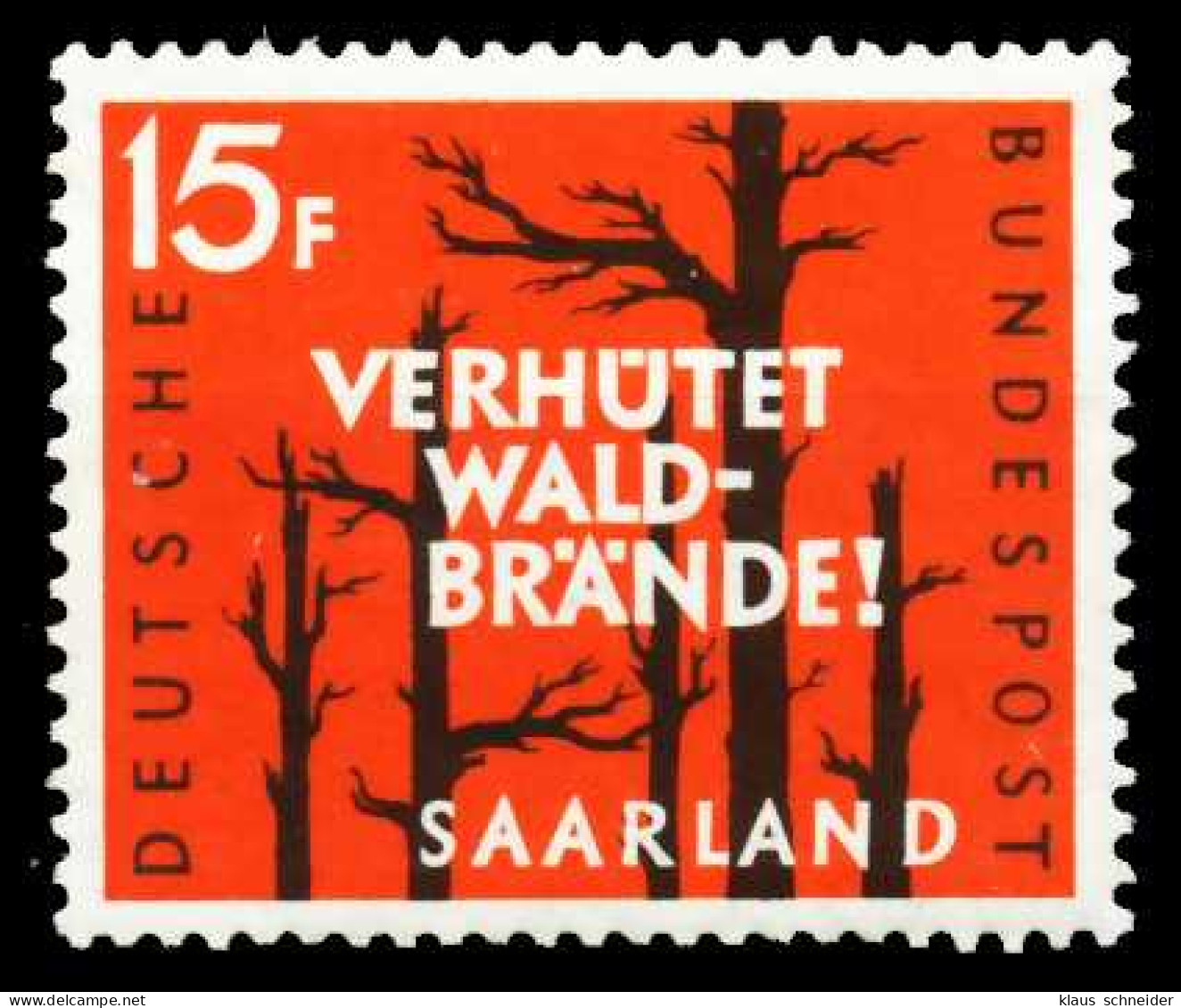 SAAR OPD 1958 Nr 431 Postfrisch S9FFCC2 - Unused Stamps