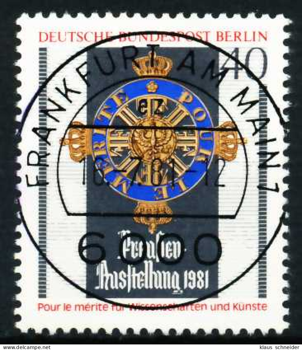 BERLIN 1981 Nr 648 Zentrisch Gestempelt X62126E - Used Stamps