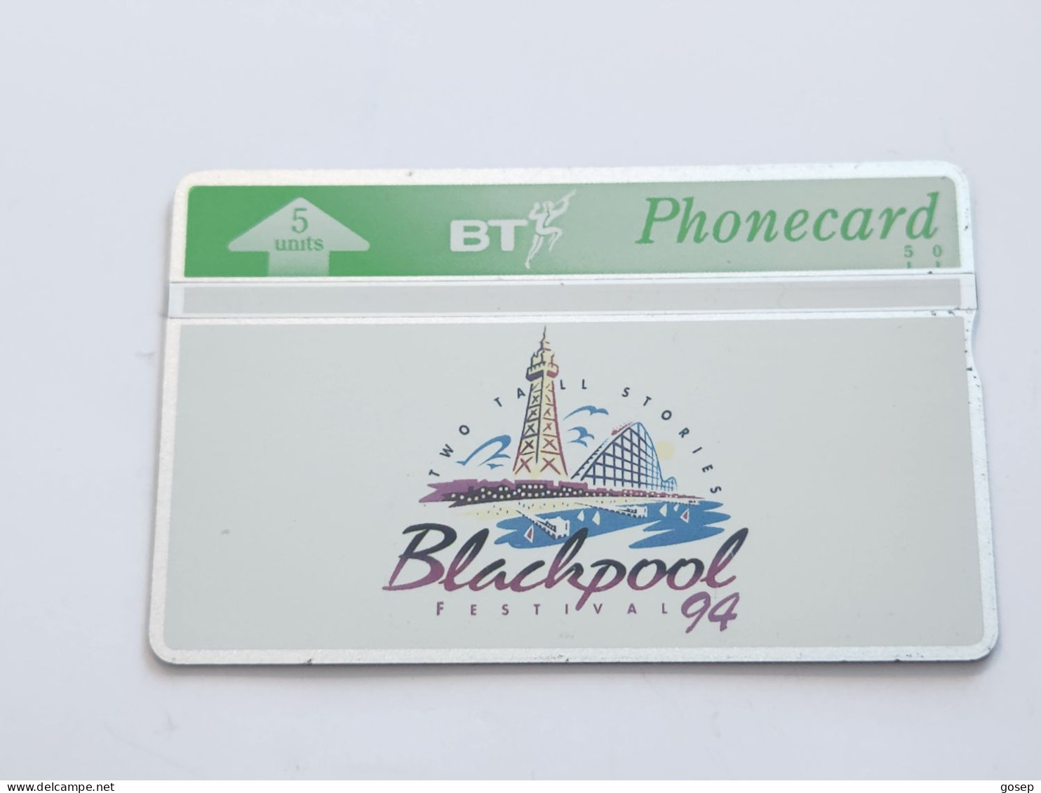 United Kingdom-(BTG-252)-Blackpool Festival-1994-(251)(5units)(402E86428)(tirage-2.000)-price Cataloge-4.00£-mint - BT Emissions Générales