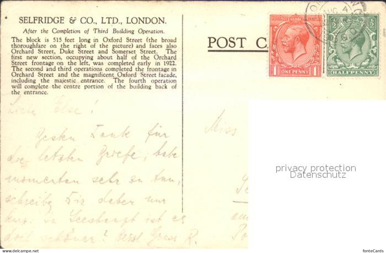 12178503 London Selfridge And Co Building - Other & Unclassified