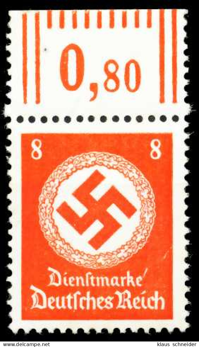 DEUTSCHES-REICH DIENST Nr 170aWOR Postfrisch ORA X64337E - Dienstzegels