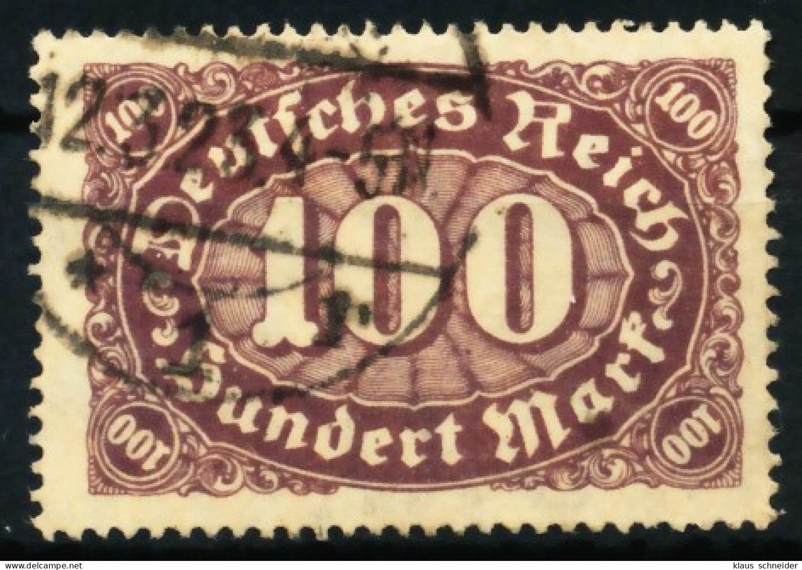 D-REICH INFLA Nr 219 Zentrisch Gestempelt X69BB9A - Used Stamps
