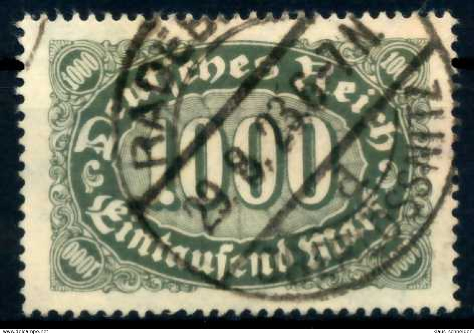 D-REICH INFLA Nr 252 Zentrisch Gestempelt X6B18A6 - Used Stamps
