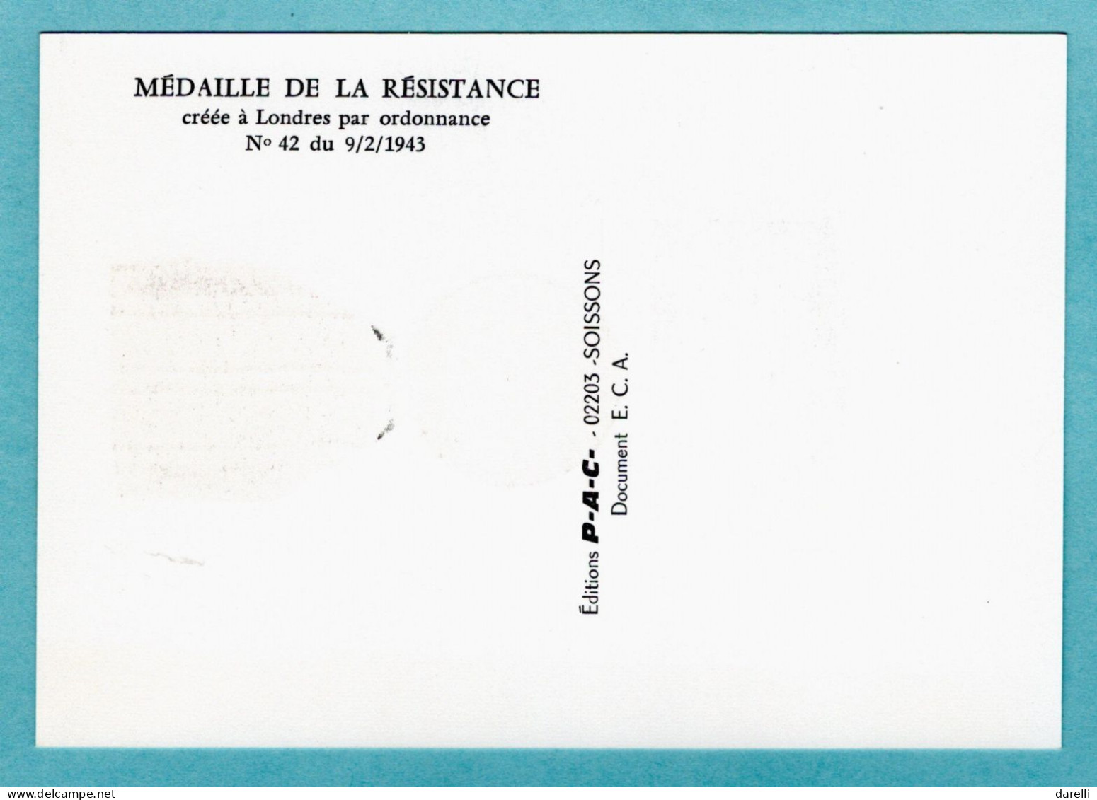 Carte Maximum 1974 - 30è Anniversaire De La Libération : Médaille De La Résistance YT 1821 - Paris - 1970-1979