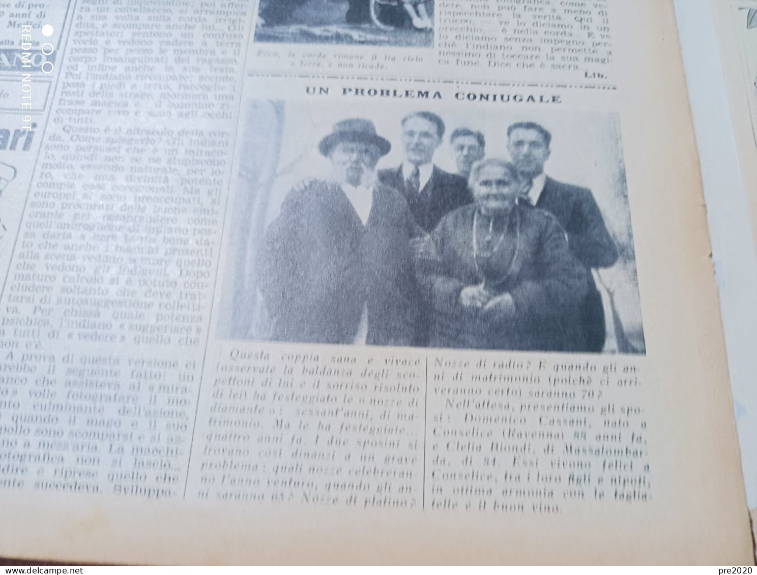 LA DOMENICA DEL CORRIERE 1937 TEATRO SOCIALE DI CREMA DISTRUTTO MONSELICE MASSALOMBARDA - Sonstige & Ohne Zuordnung