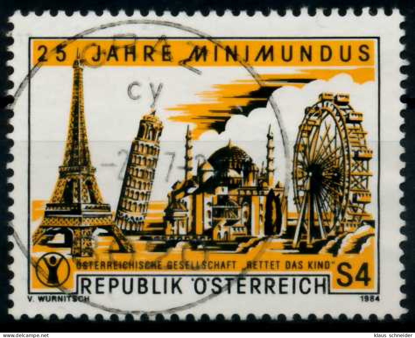 ÖSTERREICH 1984 Nr 1783 Zentrisch Gestempelt X7001DE - Used Stamps